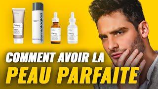  Comment avoir une BELLE PEAU HOMME ?  [Routine beauté soin visage]