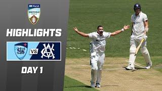 NSW v Victoria | Sheffield Shield 2023-24 | Day 1