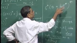 Mod-01 Lec-11 Regular expressions, they denote regular languages.