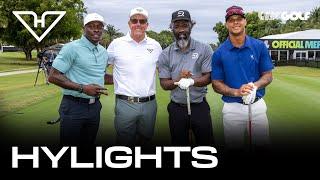 Phil Mickelson plays with NFL legend Ed Reed, plus Jordan Poyer and Darius Butler in Miami