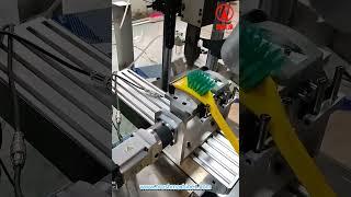 Toilet Brush Tufting Machine, 3-Axis Machine Tufting Curved Toilet Brushes