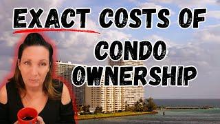 Breakdown line by line of condo costs in Florida | Must see!