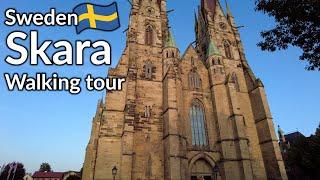 Sweden, walking tour of Skara