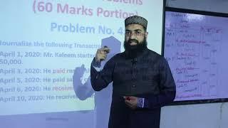 Lecture 11 Journal Principles of Accounting by Prof. Muhammad Naeem Attari, I.Com part 1