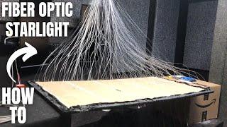 STARLIGHT HEADLINER DIY FIBER OPTIC LED LIGHTING!