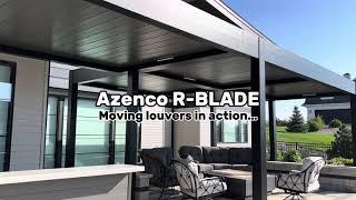 Azenco R-BLADE Moving Louvers - Innov8 Outdoors