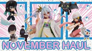 NOVEMBER 2024 MASSIVE HAUL | Unboxing Shiromuku Shiro, a Toothless Nendo + Pokémon & Kaiju 8 AGAIN