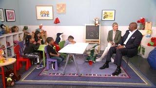 Ellen and Steve Harvey Talk to Kids