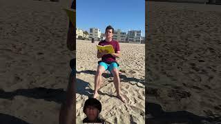 Magic did the impossible #funny #magic #action #comedy #beach