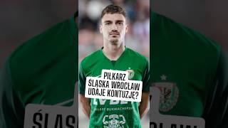 PIŁKARZ ŚLĄSKA WROCŁAW UDAJE KONTUZJĘ?