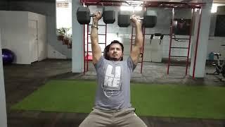 Shoulder press 25kg only #after 7 month #postinjury# staymotivated#gymlove