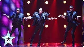 Well heeled dancers Yanis Marshall, Arnaud and Mehdi | Britain's Got Talent 2014