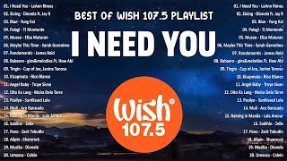 Best Of Wish 107.5 Songs Playlist 2024 | The Most Listened Song 2024 On Wish 107.5 | OPM Songs #opm