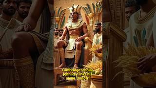 Geb and Nut: Son OSIRIS, The Green God of Eternity!