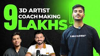 How 3D Artist Coach Making 9 Lakh Rupees | Archit Gupta | Wealthy Coach Talks | Purushottam Hambarde