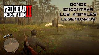 Donde encontrar los Animales Legendarios en Red Dead Redemption 2