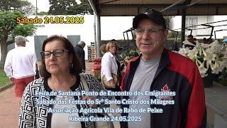 Feira de Santana Sábado do  Srº Santo Cristo dos Millagres Associção Agricola  Vila de Rabo de Peixe