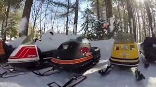 Vintage Skidoo Elan collection