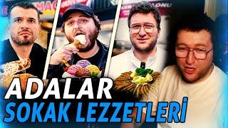 EFE UYGAÇ MESUTCAN TOMAY ADALAR SOKAK LEZZETLERİNİ DENEDİK İZLİYOR @bicimali @MesutCanTomay