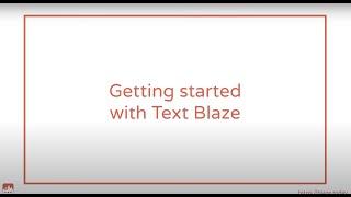 How to get started with Text Blaze