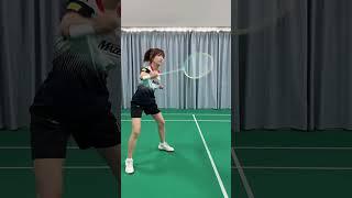 How to practice backhand in badminton #badminton