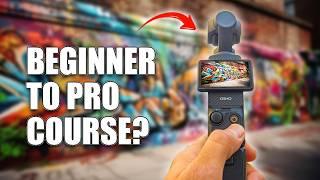 DJI Pocket 3 Beginner To Pro Course | Pro Level Video, Lighting, Sound and Post Production