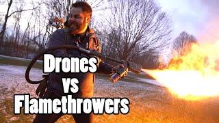  Can a Racing Drone Outrun a Flamethrower? 