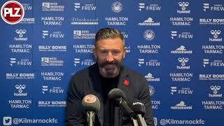 Derek McInnes FULL EXPLOSIVE PRESS CONFERENCE