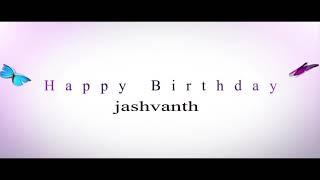 Jaswath happy birthday  