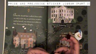 Pride and Prejudice Sticker Jigsaw (Part 3)- No Talking ASMR