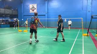 Clip # 93 : East Badminton Club -  CJ / Greg vs Jona / Amadz