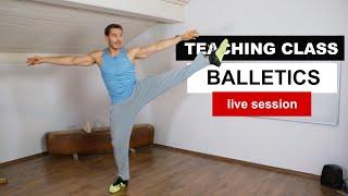 Teaching Class Balletics Workout - Live Session (German)