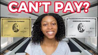 Do THIS If You Can't Pay Your Amex Platinum Card In Full