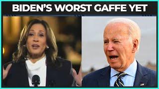 Harris Left To Clean Up HUGE MESS After Biden's 'Garbage' Gaffe