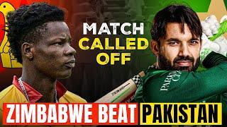 Zimbabwe beat Pakistan by 80 runs (DLS) in the first ODI | Pakistan vs Zimbabwe 2024 | Rizwan |