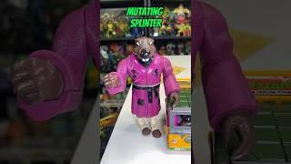 This Mutating Splinter is full of tricks! #tmnt #toycollector #actionfigures #toys #90s #nostalgia