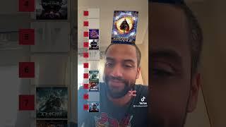 Marvel movies blind ranker. #shorts #funny #trending #tiktok #marvel #avengers #thor #ironman