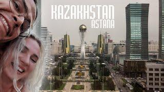 Our First Glimpse of Astana, Kazakhstan 