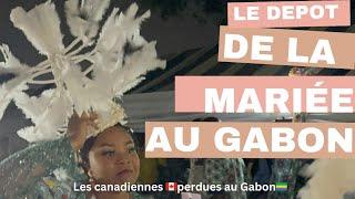 Le dépôt de la mariée chez sa belle famille. 