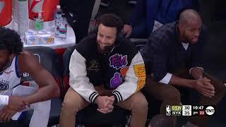 Steph Curry's Sideline Interview A Year Later In MSG | December 20, 2022