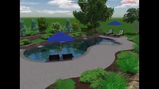 Aqua Bello Designs custom swimming pools