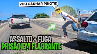 Operações GATI #95 ROUBO + FUGA= PRISÃO EM FLAGRANTE