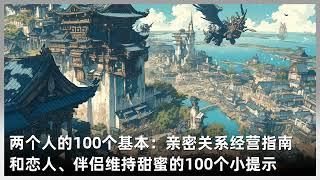 036 两个人的100个基本：亲密关系经营指南丨和恋人、伴侣维持甜蜜的100个小提示