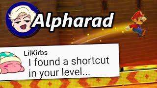 I got the World Record on Alpharad's Speedrun level again...