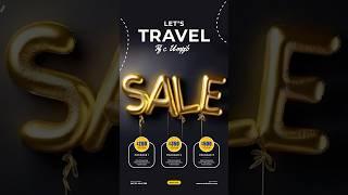 Text Effect using Adobe Illustrator and Adobe Firefly #texteffect #ai #firefly #illustrator #sale