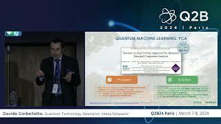 Q2B24 Paris | The Intesa Sanpaolo Journey towards Quantum | Davide Corbelletto