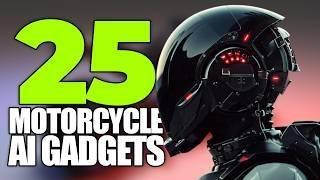 25 MIND-BLOWING AI Motorcycle Gadgets for 2024: Ride Like Iron Man! (#13 is ILLEGAL?)"