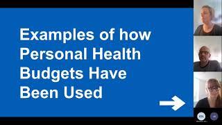 Personal Health Budgets