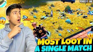 Most Loot In A Single Match World Records- Garena Free Fire