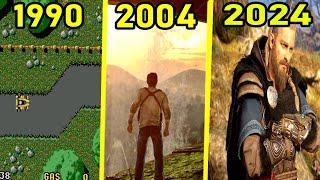 Evolution Of Video Game Graphics 1990-2024